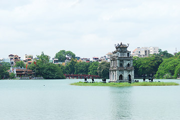 Image showing Ho Hoan Kiem, Hanoi, Vietnam.