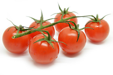 Image showing Red cherry tomato