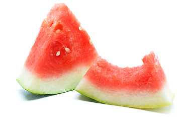 Image showing Slices of watermelon