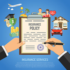 Image showing Insurance Services Concept