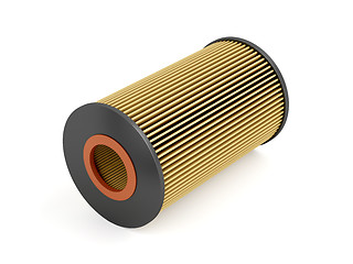 Image showing Automotive oil filter