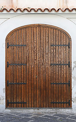Image showing Arch door