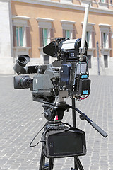 Image showing News camera