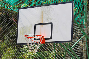 Image showing Basketball board