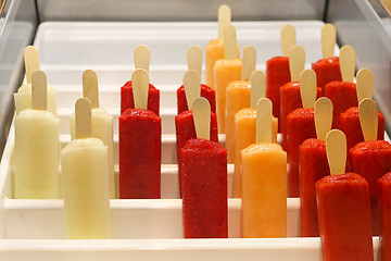 Image showing Popsicles