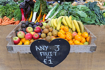 Image showing Farmers market