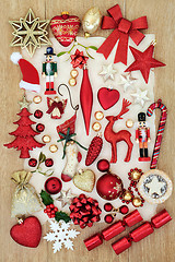 Image showing Christmas Festive Decorations