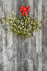 Image showing Mistletoe at Christmas