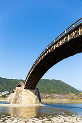 Image showing Kintai Bridge in Japan