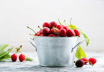 Image showing fresh cherry