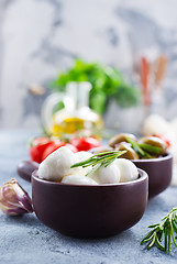 Image showing ingredients for caprese salad 