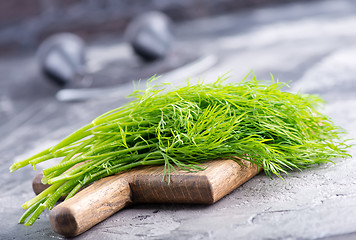 Image showing fresh dill