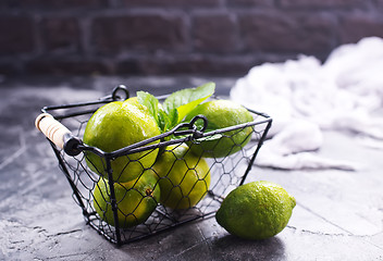 Image showing limes