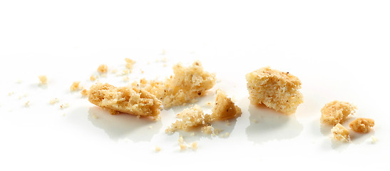 Image showing crumbs of cookie macro 