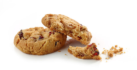 Image showing Cookie pieces and crumbs 