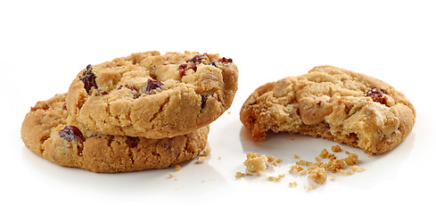 Image showing Cookie pieces and crumbs 