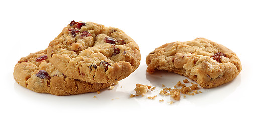 Image showing Cookie pieces and crumbs 