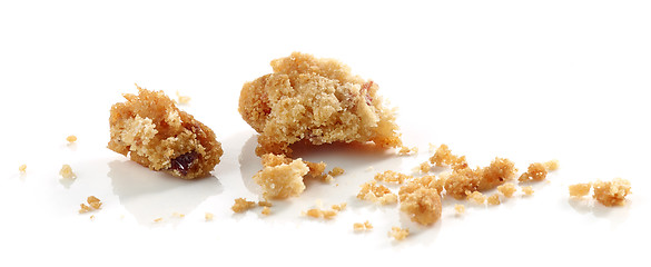 Image showing crumbs of cookie macro 