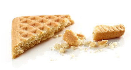 Image showing cookie pieces and crumbs