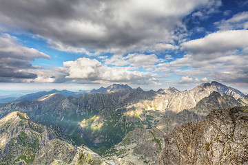 Image showing View on high Tatra Mountains, Slovakia, Europe