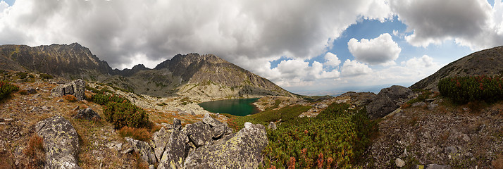 Image showing View on highest peak of Tatra Mountains - Gerlachovsky stit, Slovakia, Europe