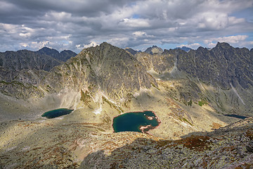 Image showing Photo of Mlynicka dolina and Capie pleso lake in High Tatra Mountains, Slovakia, Europe