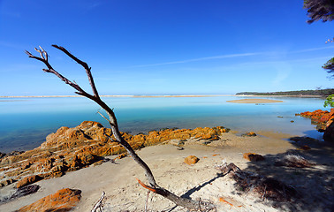 Image showing Beautiful day in Mallacoota Australia