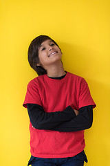 Image showing Portrait of a happy young boy