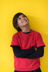 Image showing Portrait of a happy young boy