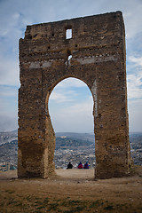 Image showing Marinid Tombs in Fez. Morocco