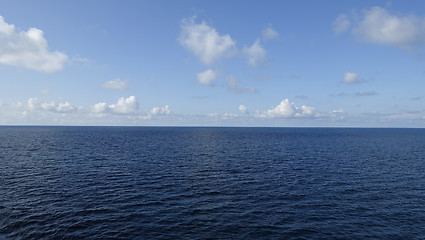 Image showing The blue ocean