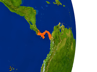 Image showing Panama on Earth