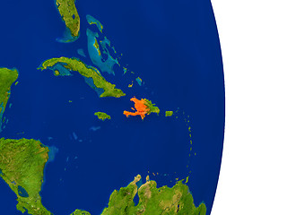 Image showing Haiti on Earth