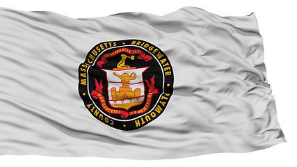 Image showing Isolated Bridgewater City Flag, United States of America