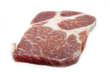 Image showing Meat pork loin pork slices