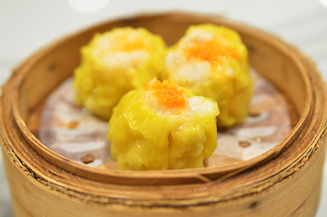 Image showing Chinese dim sum Shumai