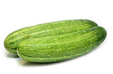 Image showing Fresh green cucumber