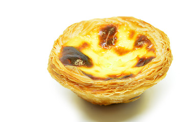 Image showing Typical Portuguese custard pies