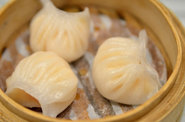 Image showing Shrimp dumplings, Dim Sum in china