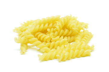 Image showing Italian twisted pasta fusilli