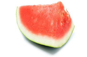 Image showing Fresh watermelon slide