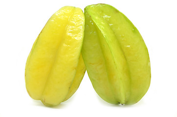 Image showing Star fruit carambola or star apple