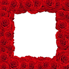 Image showing roses frame