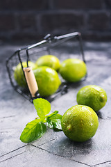 Image showing limes