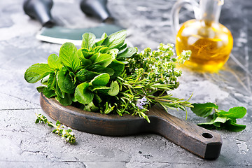 Image showing fresh herb