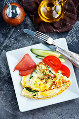 Image showing omelette