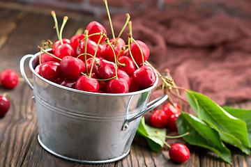 Image showing fresh cherry