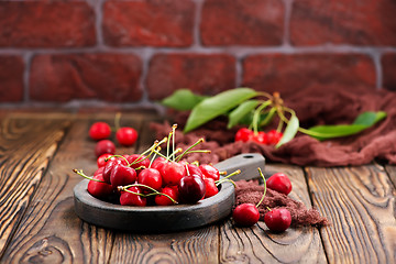 Image showing fresh cherry