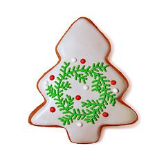 Image showing Christmas gingerbread cookie