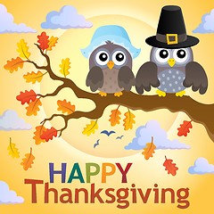 Image showing Happy Thanksgiving theme 4